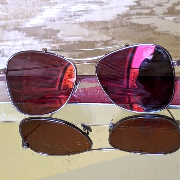 Alexander McQueen Other - ALEXANDER MCQUEEN AUTHENTIC UNISEX SUNGLASSES AM0096SA RED ♥️ MIRROR LENS